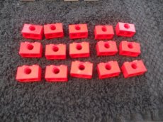 "3700" - Lego  - 15 Rode blokjes -