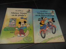 - Boek - 2 Boeken / Mickey Mouse