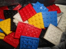 - Lego " 3031 " - 20 4x4 plaatjes -