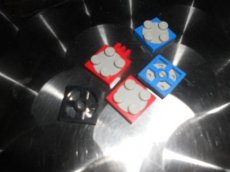 - Lego " 5 Draaiplaatjes -