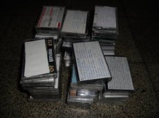 - Lot Gebruikte Cassettes -