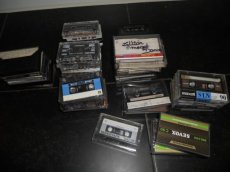 - Lot / Cassettes en lege doosjes -