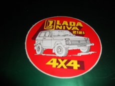 - Sticker / Lada 4 x 4 -